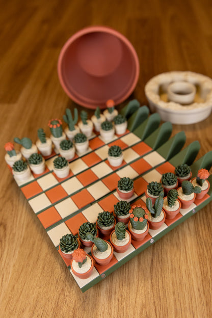 Cactus Chess Set