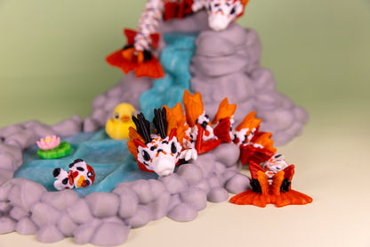 Koi Fish Dragon