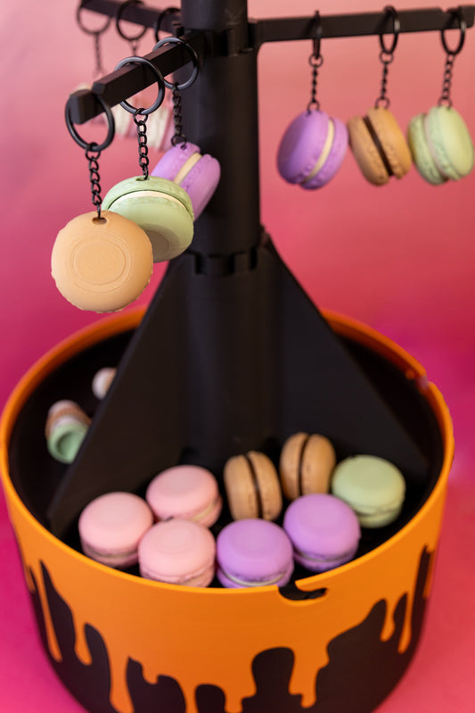 Macaroon Clicker Keyring